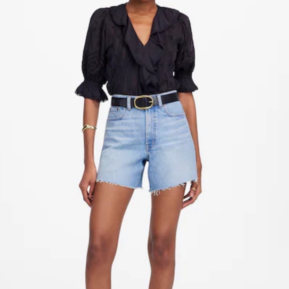 Madewell Perfect Vintage Denim Cutoff Shorts